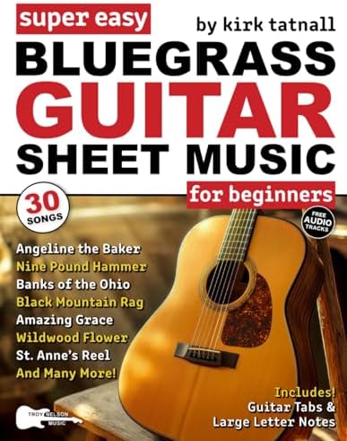 Amazon.com: Bluegrass Guitar Book/Online Audio: 9780825601538